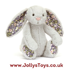 Jellycat Blossom Silver Bunny 'Bloom', Small